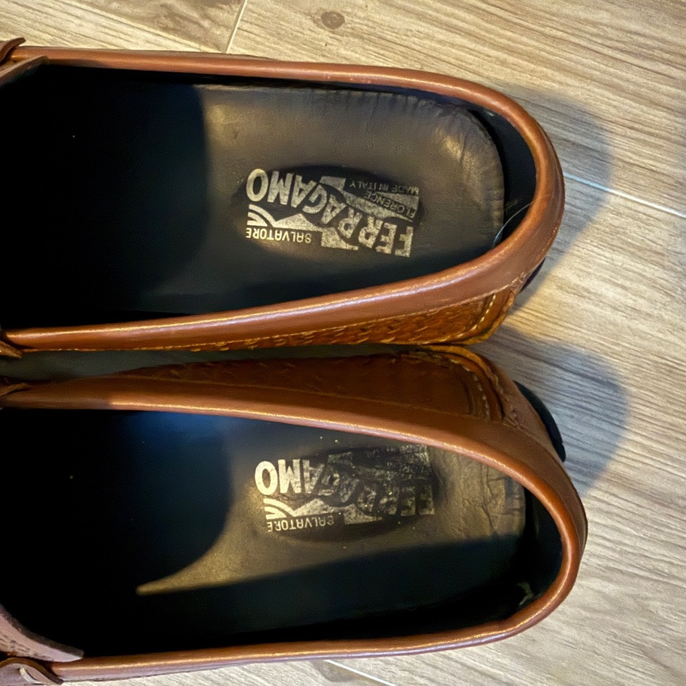 Salvatore Ferragamo Parigi Woven Driver - Picture 5 of 7